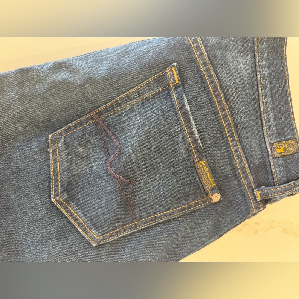 7 for All Mankind - The Straight - Stretch Denim - 30x32 (fits 31)